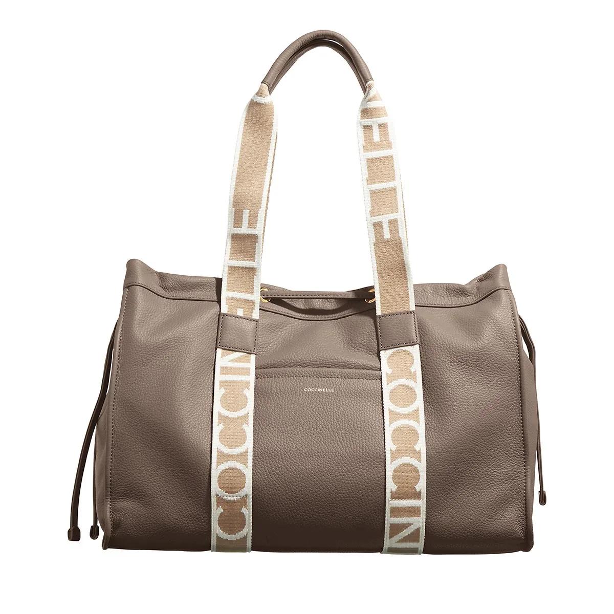 Coccinelle Shopper - Coccinelle2Day Signature - Gr. unisize - in Taupe - für Damen