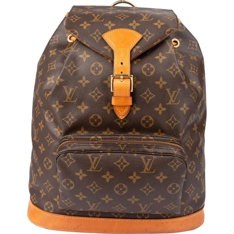 Louis Vuitton Tote Louis Vuitton Canvas Monogram Montsouris GM Backpa braun