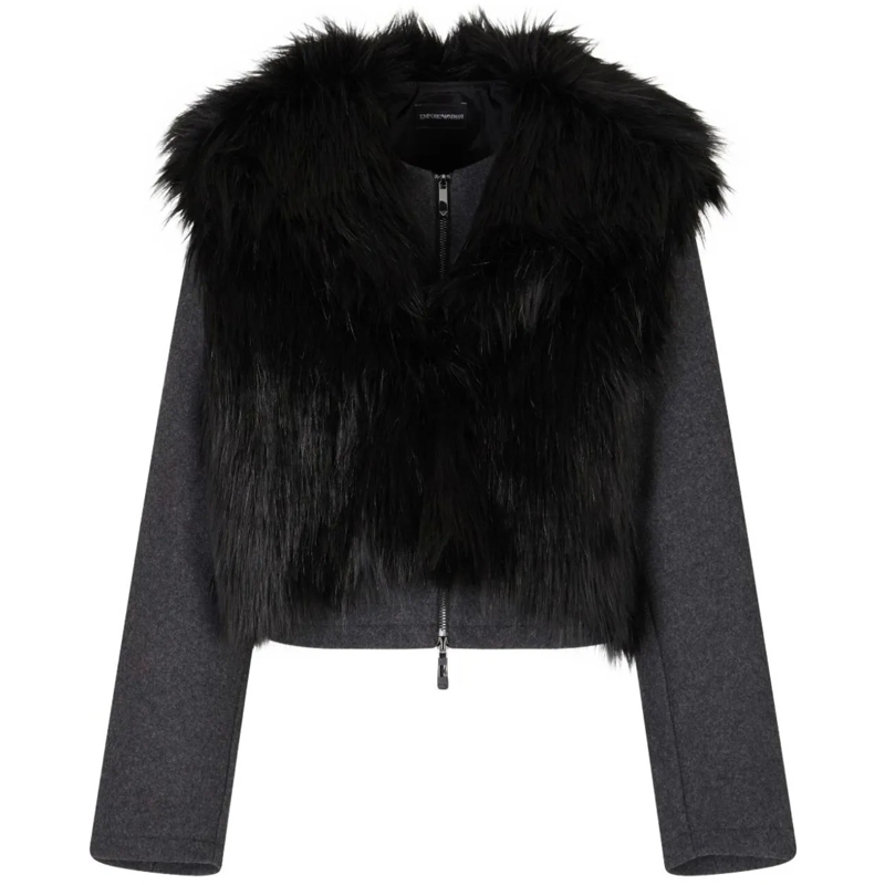 Emporio Armani Übergangsjacke Coats Grey grau