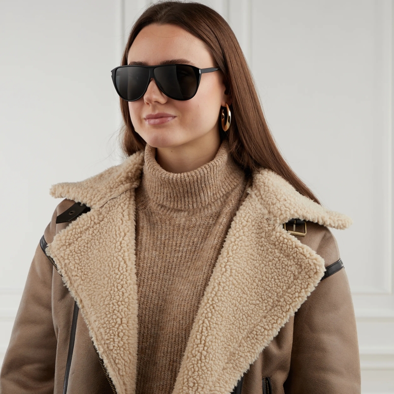 Saint Laurent Sonnenbrille SL 731 GASPAR-002 Black-Black-Black(Image 2)