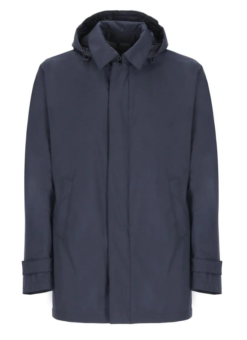 Herno - Carcoat Laminar Parka - Größe 50 - blau