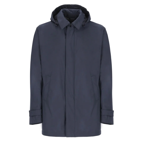 Herno Manteaux Parka Carcoat Laminar Parka Blue