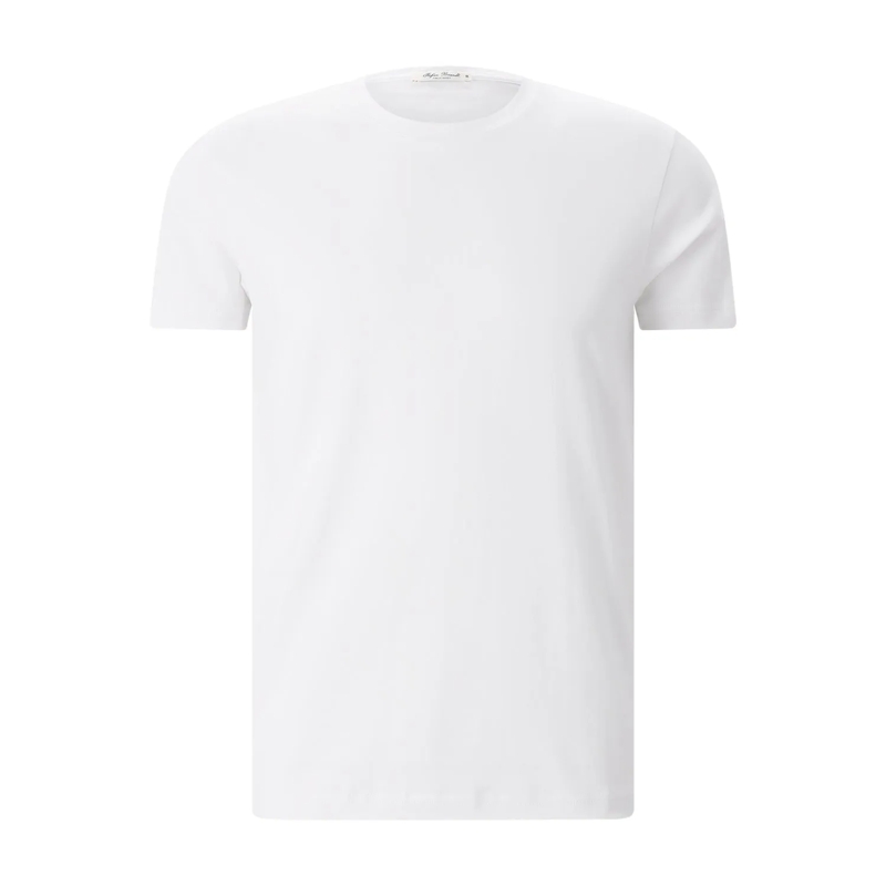 Stefan Brandt T-Shirt T-Shirt Enno aus Jersey weiß