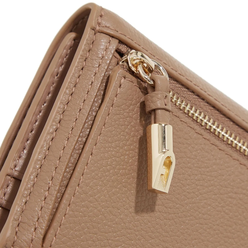 Furla Portefeuille à deux volets Furla Goccia M Compact Wallet Deserto(Image 4)