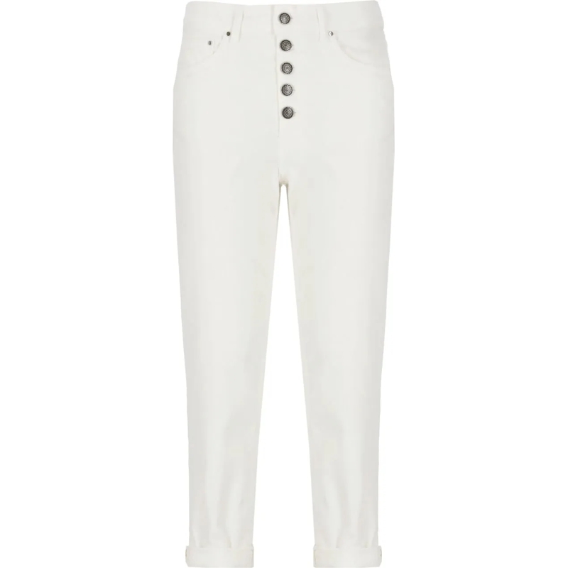 Dondup Broek Trousers Lightblue hellblau