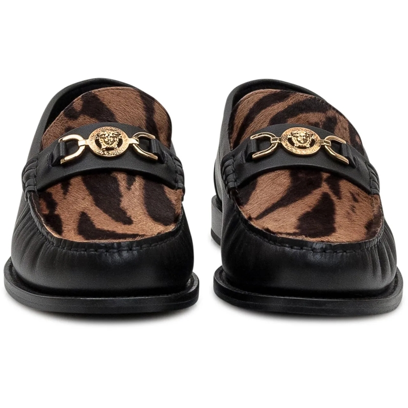 Versace Loafer Mocassini Animalier Versace schwarz(Image 2)