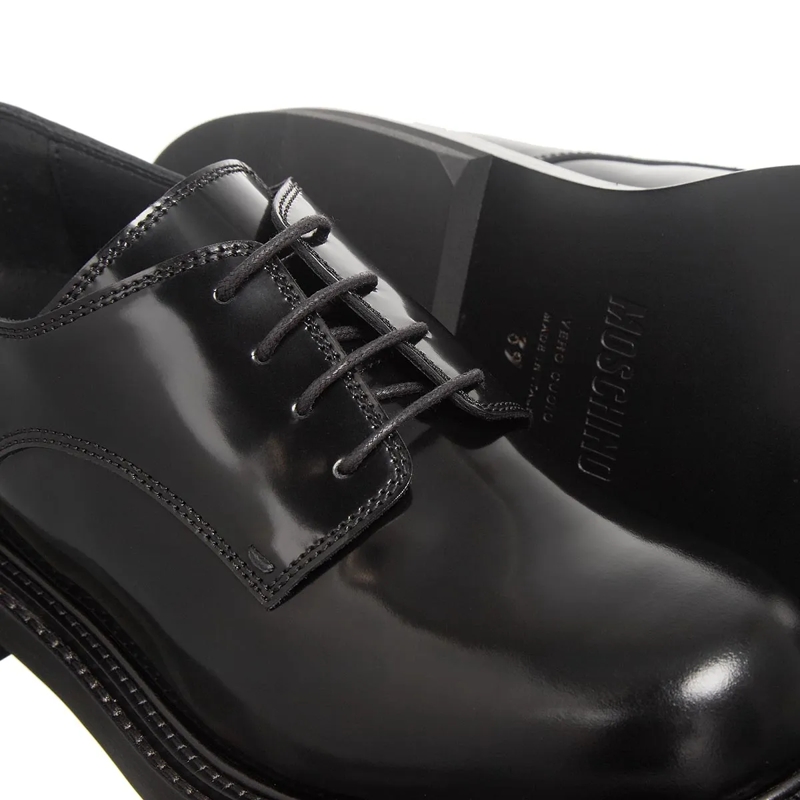 Moschino Mocassin Scarpa Donna Nero(Image 3)