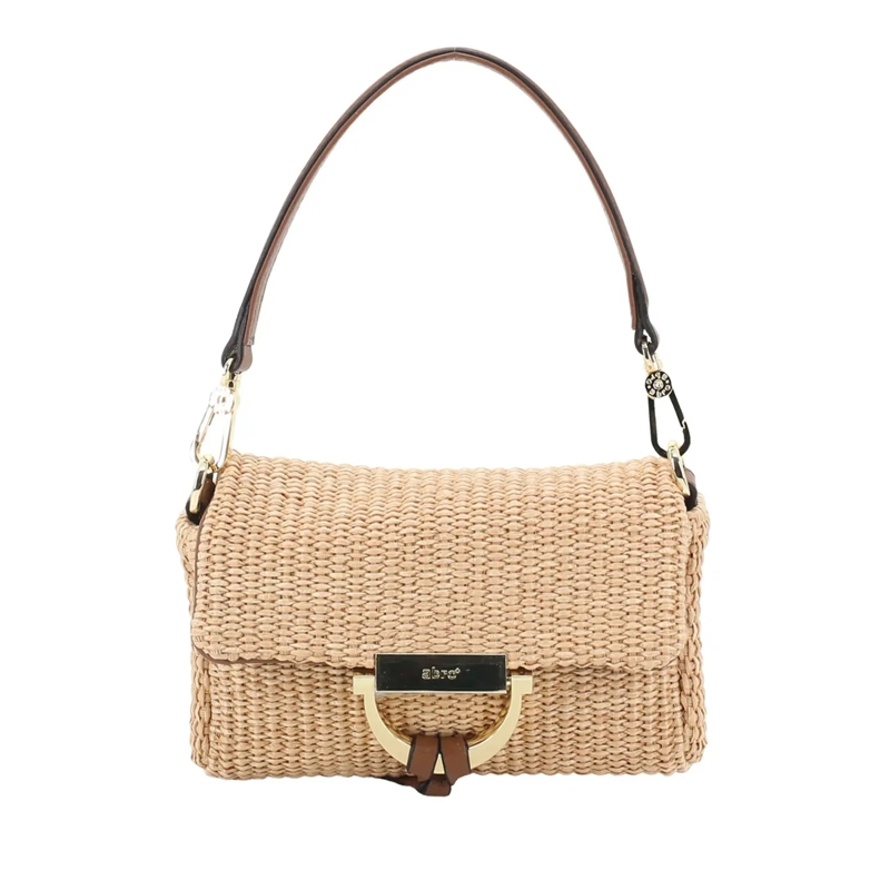 Abro Schultertasche Schultertasche TEMI natur