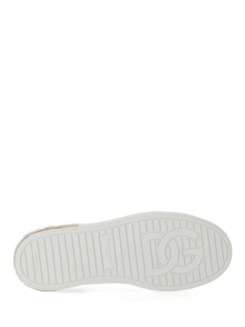 Thumbnail - Dolce&Gabbana Low-Top Sneaker - Portofino Sneaker - Gr. 38 (EU) - in Weiß - für Damen