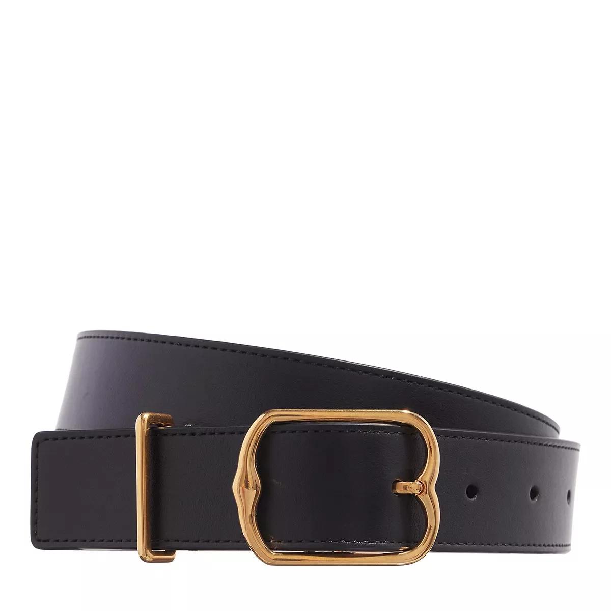 Bally Gürtel - Emblem 30 Buckle - Gr. 85 - in Schwarz - für Damen