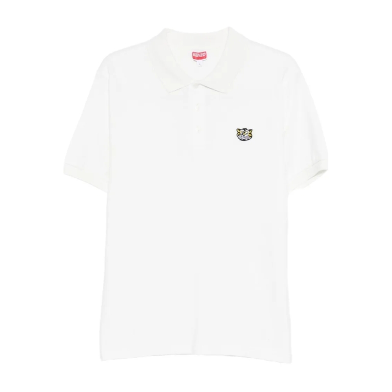 Kenzo Polohemd Classic Short-Sleeve Polo Shirt White