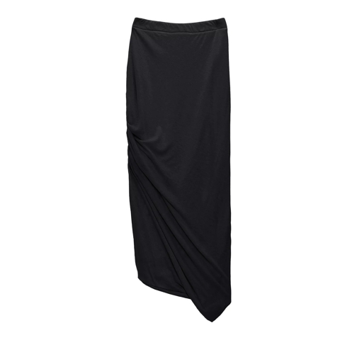 Dorothee Schumacher LAYER LOVE skirt pure black Maxi gonne