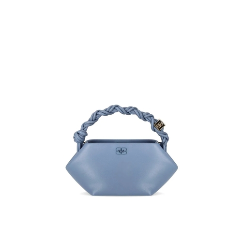 GANNI Tote GANNI BOU MINI DUSTY BLUE TASCHE blau