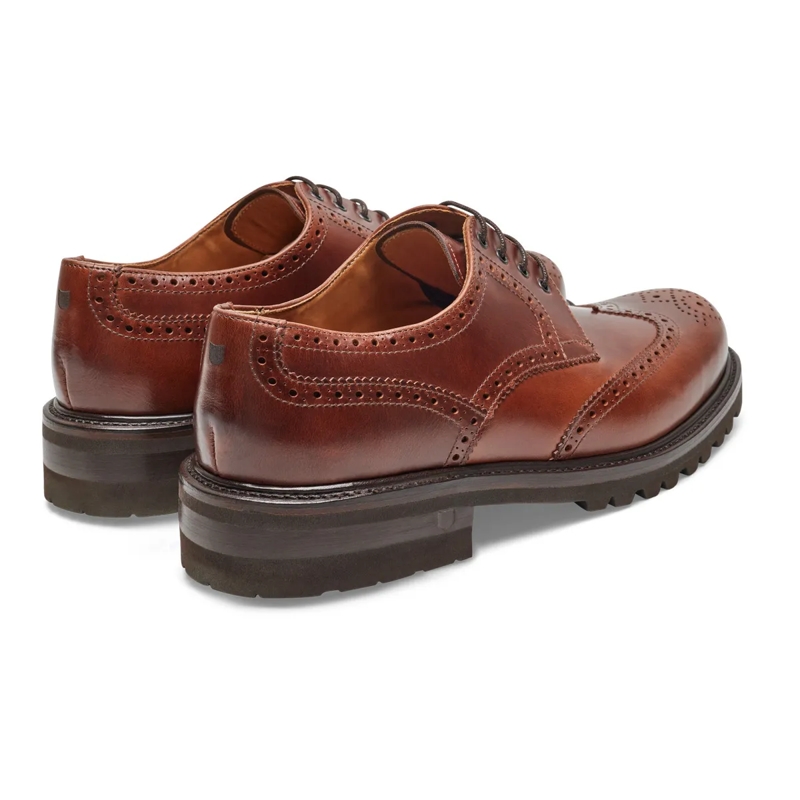 Henry Stevens Chaussures à lacets Schnürer Harry FBD5 mittel-braun(Image 3)