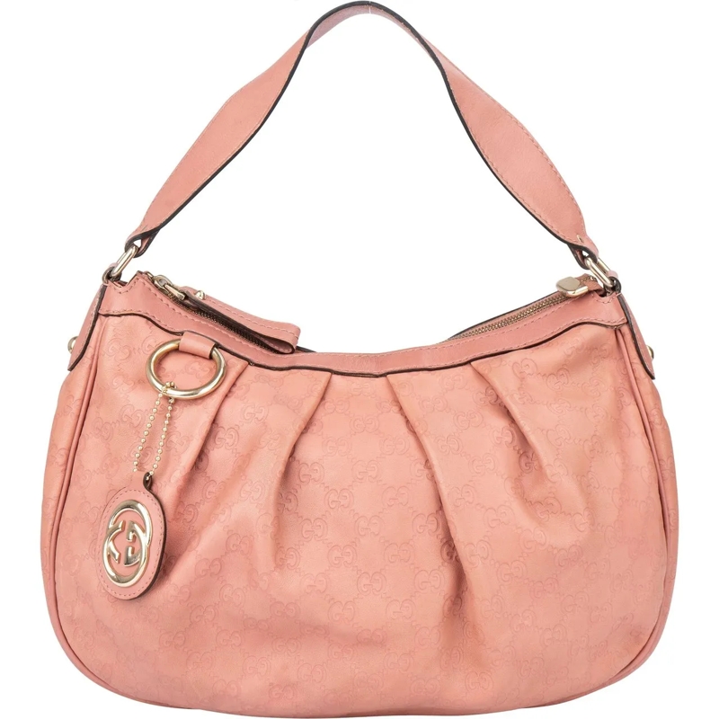 Gucci Schultertasche Gucci GG Leather Monogram Sukey Hobo Bag mehrfarbig