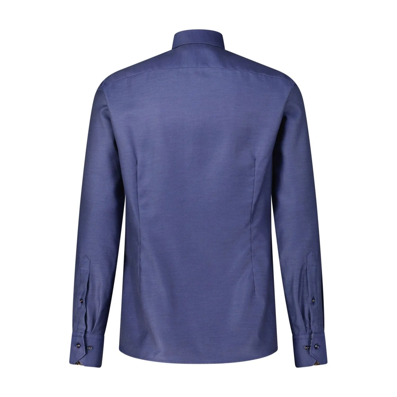 STENSTRÖMS Hemd Slim-Fit Hemd aus reiner Baumwolle blau(Image 2)