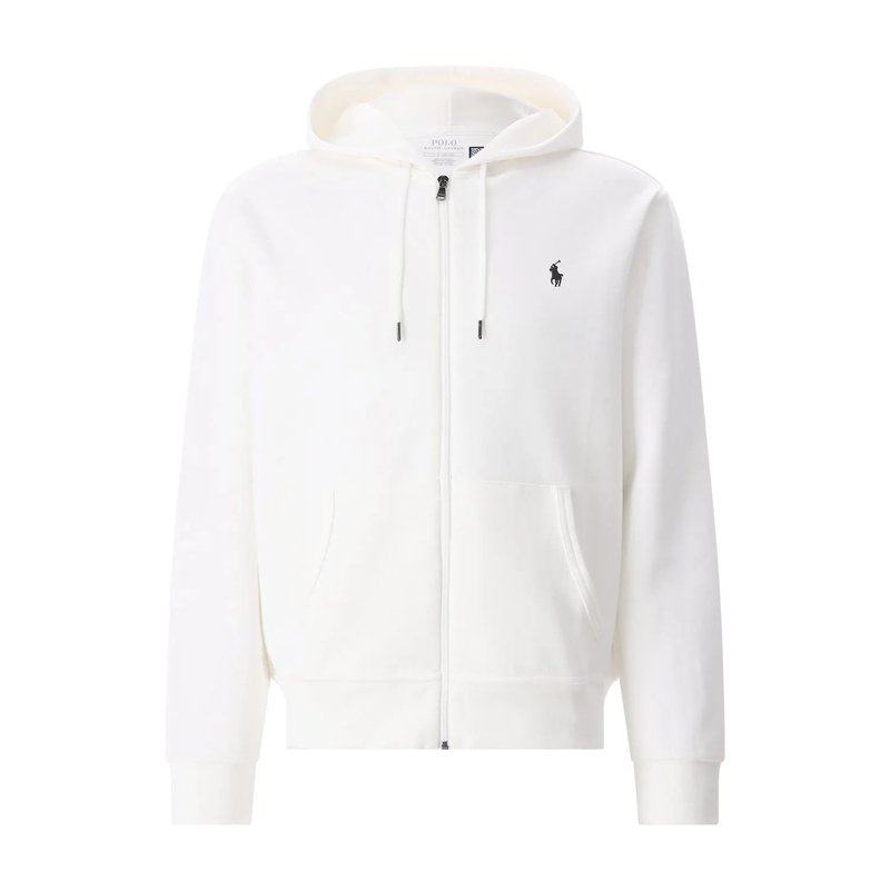 Polo Ralph Lauren Pullover Sweatjacke mit Logo weiß
