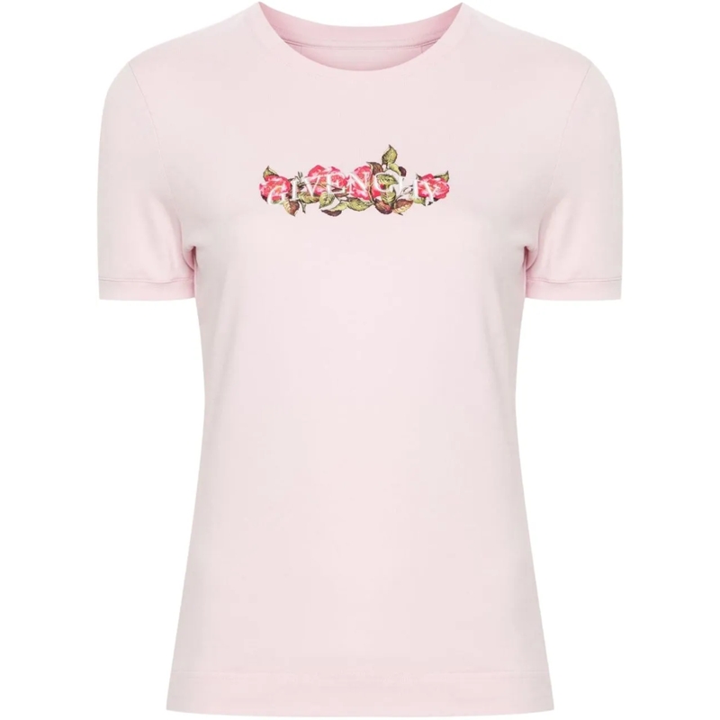 Givenchy T-Shirt Top Pink rose