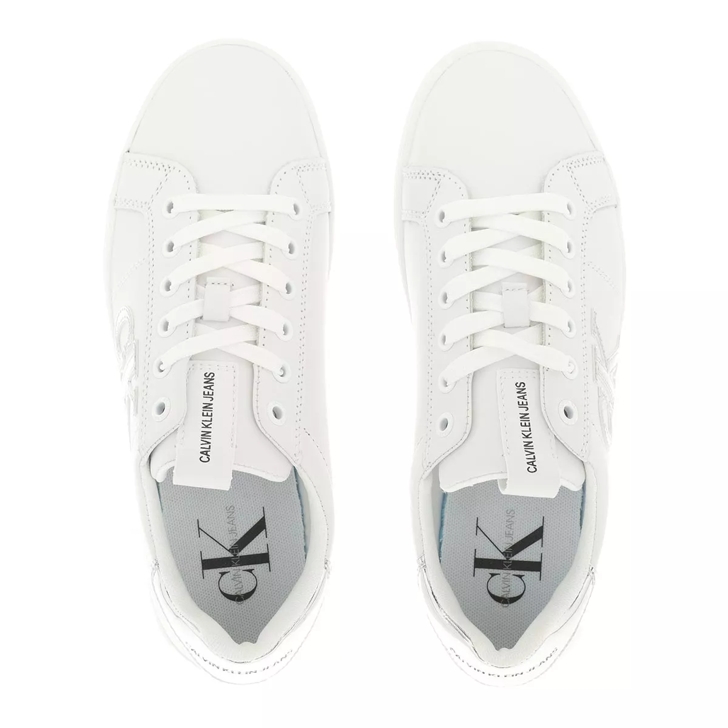 Calvin klein jeans white 2024 sneakers