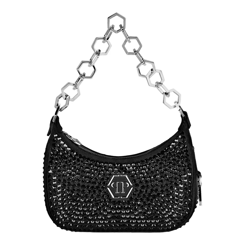 Philipp Plein Schultertasche Schultertasche Mit Schmucksteinen schwarz