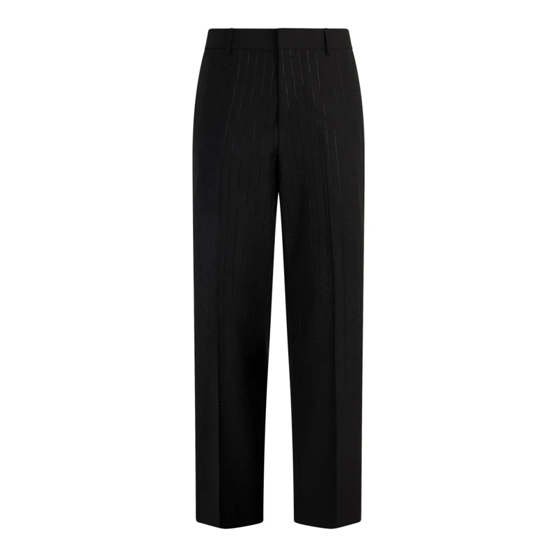 Philipp Plein  Loose Fit Trousers Degrade Stones schwarz