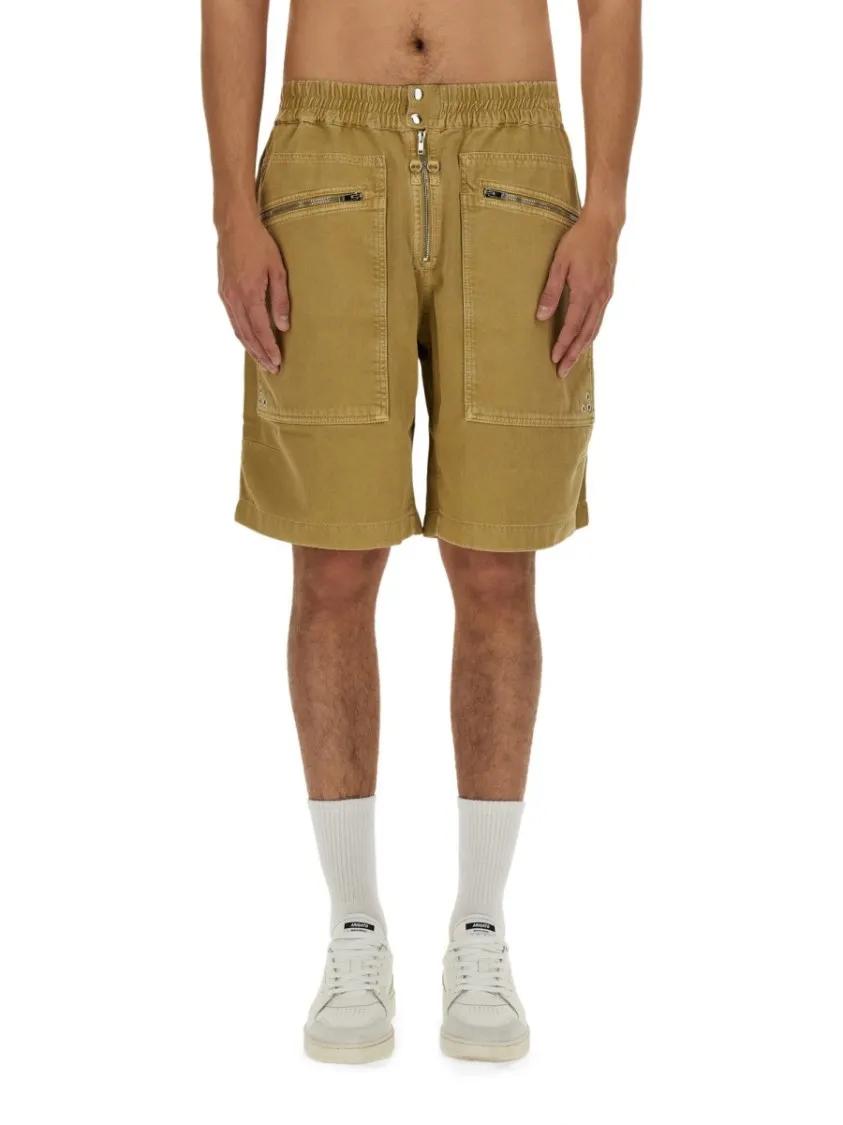 Thumbnail - Isabel Marant - Jayah Bermuda Shorts - Größe M - braun