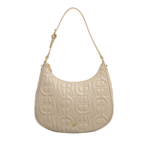 AIGNER Hobo Bag Diadora Alpaca Beige