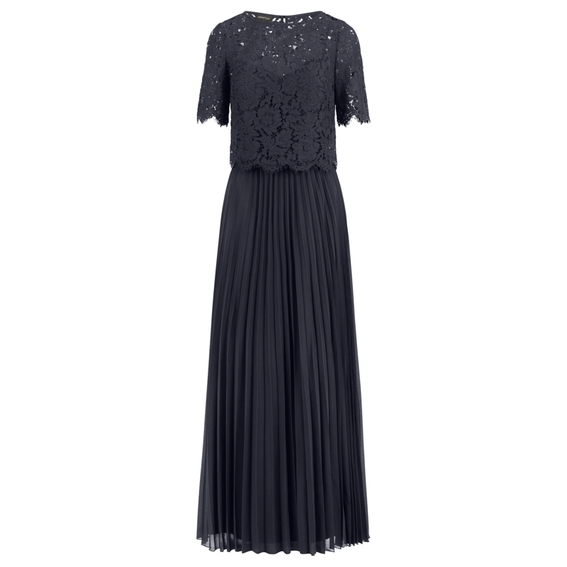 Apart Abendkleid Abendkleid mit Spitzenjacke dunkel-blau