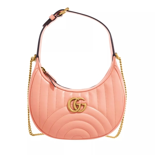 Gucci Marmont Mini Shoulder Bag Peachy Chic Hoboväska