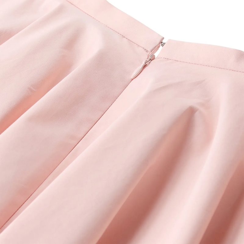 Givenchy Maxirock Midirock aus Baumwolle pink(Image 5)