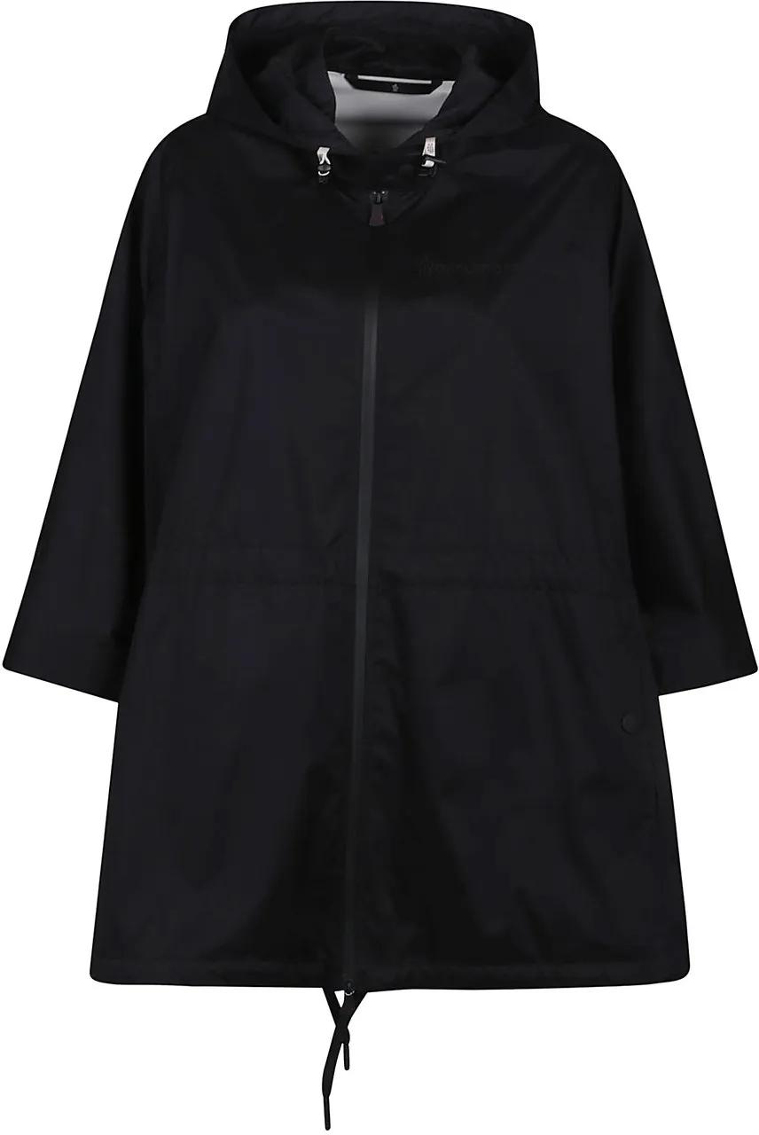 Thumbnail - Moncler - Vorassay Cape Black - Größe ONE SIZE - schwarz