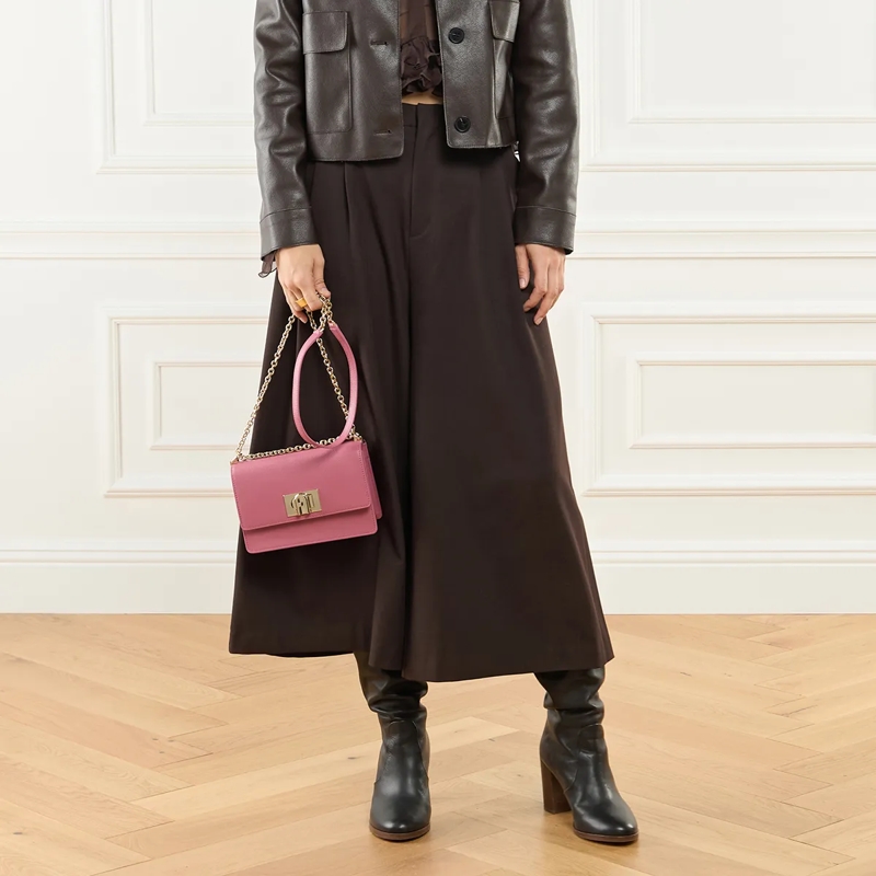 Furla Crossbody Bag Furla 1927 Mini Crossbody 20 Blush Pink(Image 2)