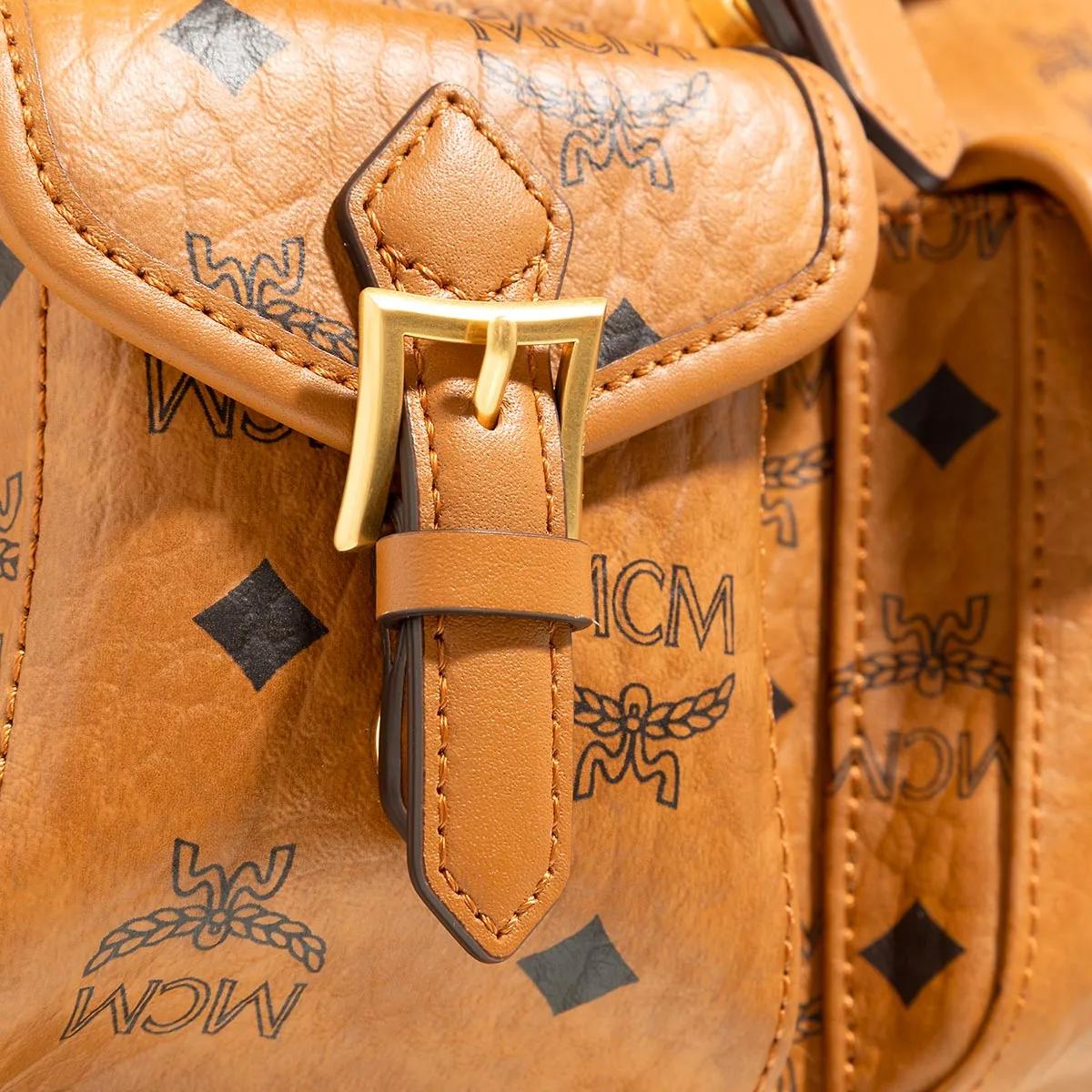 MCM Rugzakken Aren Backpack Mini in cognac