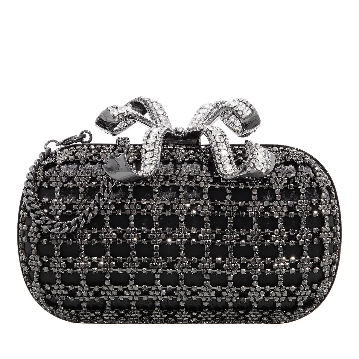 self-portrait Clutches - Black Crystal Clutch Bag - Gr. unisize - in Schwarz - für Damen