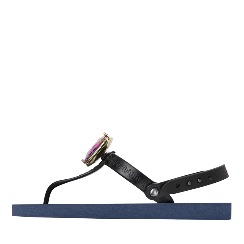 UZURII Flip Flops Zehentrenner Selena Diamond Blue marineblau