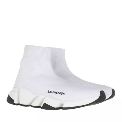 Balenciaga Speed 2.0 Knit Sneakers White Slip-On Sneaker