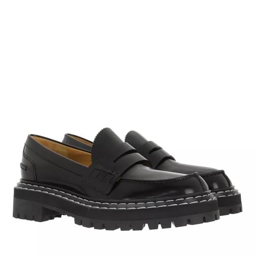 Proenza Schouler Brush Paradise Loafers  Black Loafer