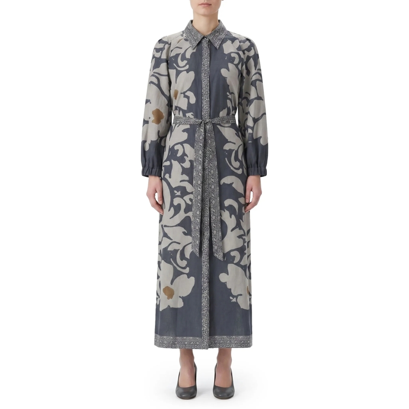 Luisa Cerano Maxikleid Kleid the ethnic flower navy(Image 2)