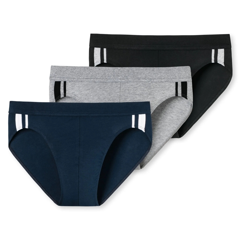 SCHIESSER  3er Pack bunt