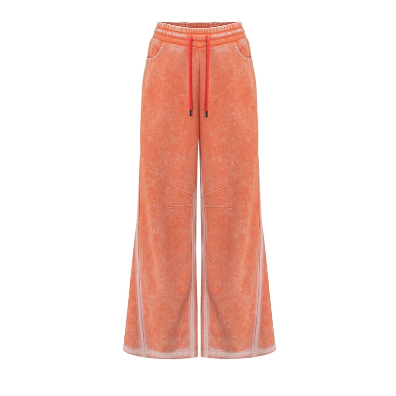 True Religion Jogginghose - Jogginghose- Entspannte Silhouette- Geschwunde orange