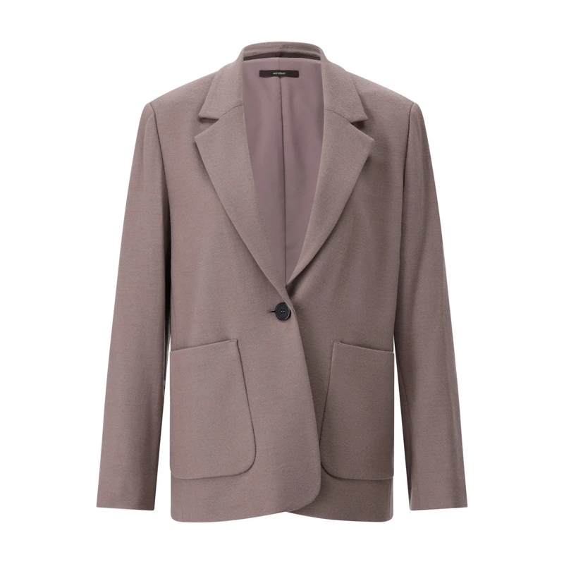 windsor. Blazer Blazer aus Wolle Braun