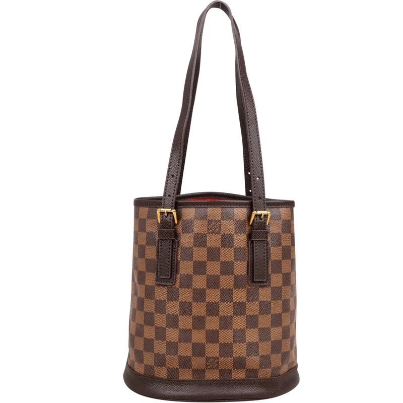 Louis Vuitton Tote Louis Vuitton Damier Ebene Monogram Bucket Bag PM  braun