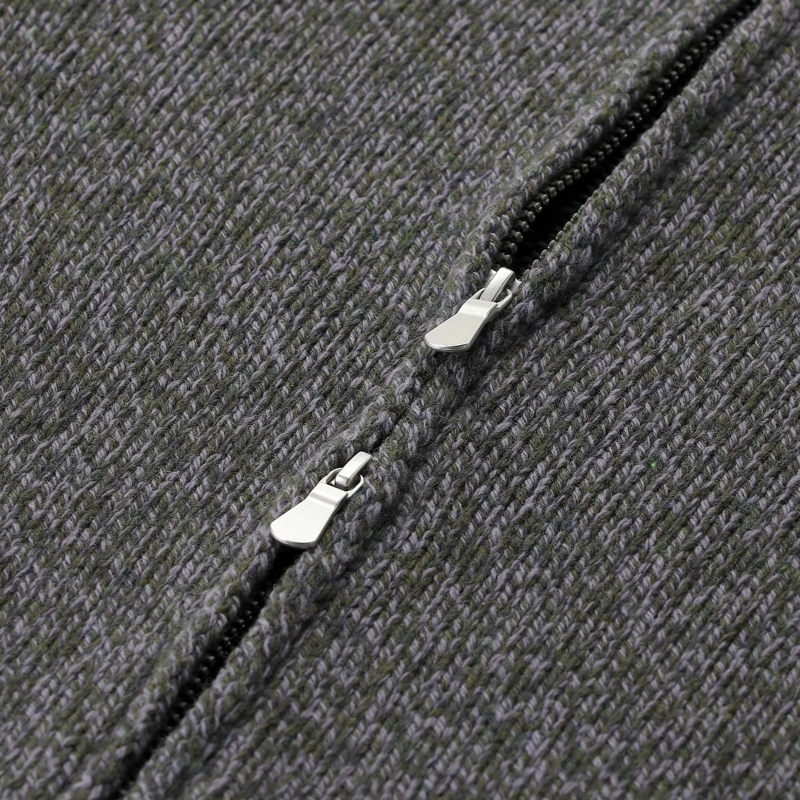 Gran Sasso Cardigan Strickjacke aus Schurwolle grau(Image 7)