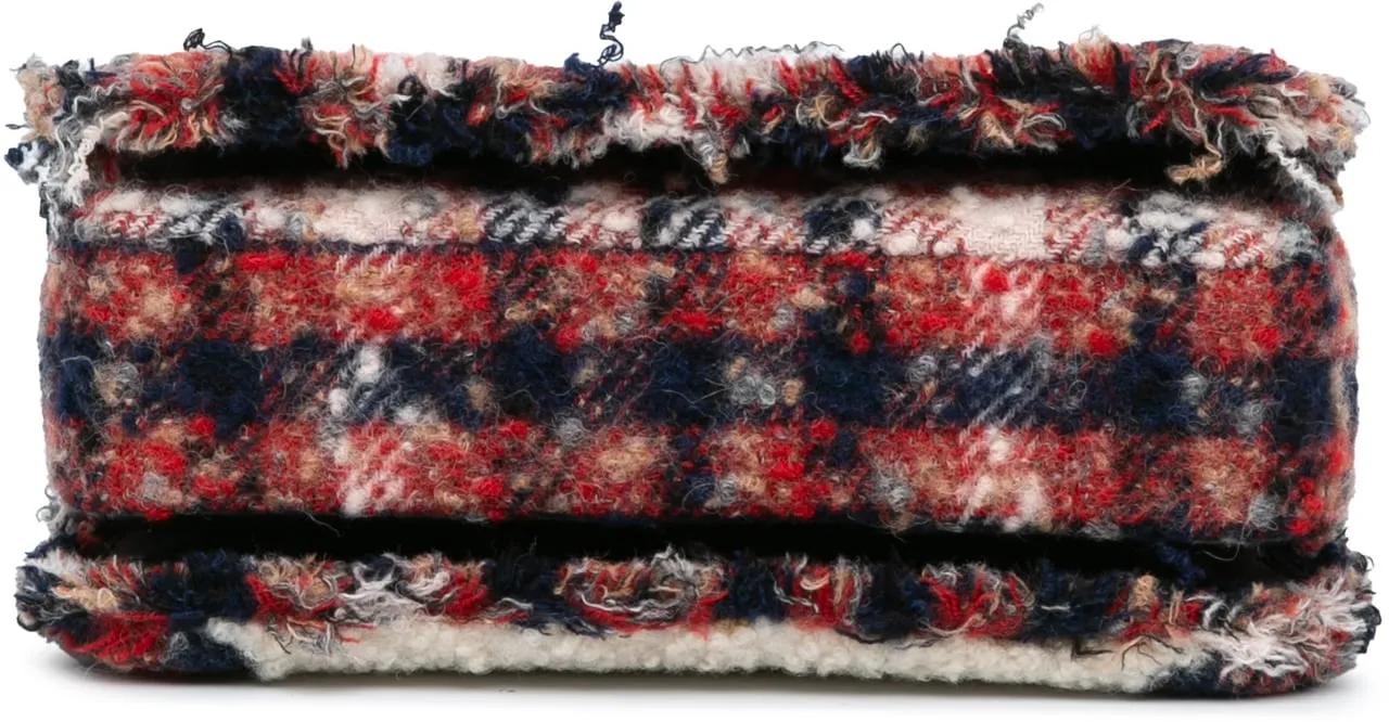 Thumbnail - Chanel Hobo Bags - 2017-2018 CC Tweed and Shearling Single Flap - Gr. unisize - in Bunt - für Damen