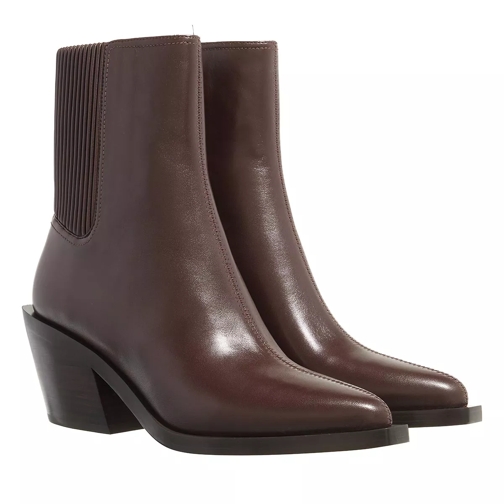 Coach Prestyn Leather Bootie Maple Ankle Boot