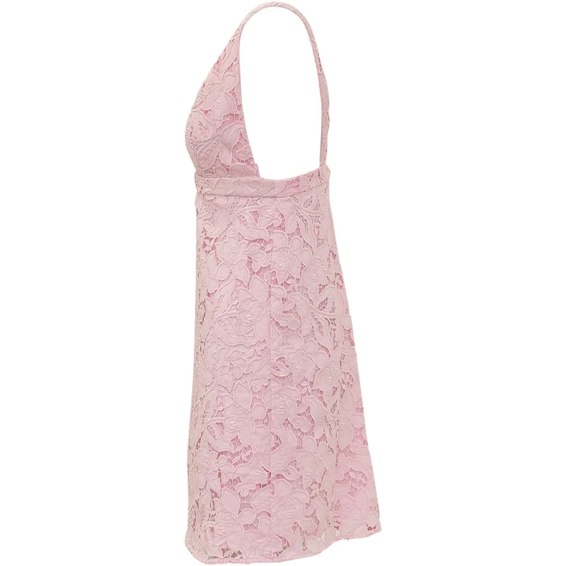 MICHAEL Michael Kors Minikleid Abito Mini in Pizzo con Spalline rose(Image 3)