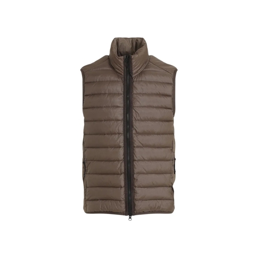 Stone Island Polyamide Vest Brown Piumini