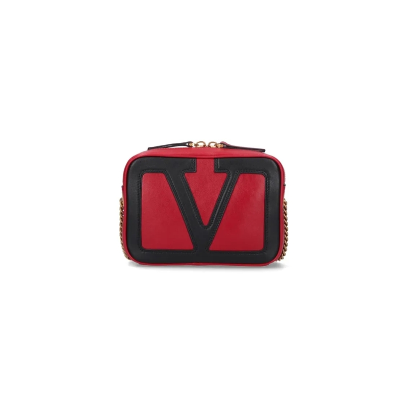 Valentino Garavani Sac à bandoulière Rectangular Compact Handbag Red