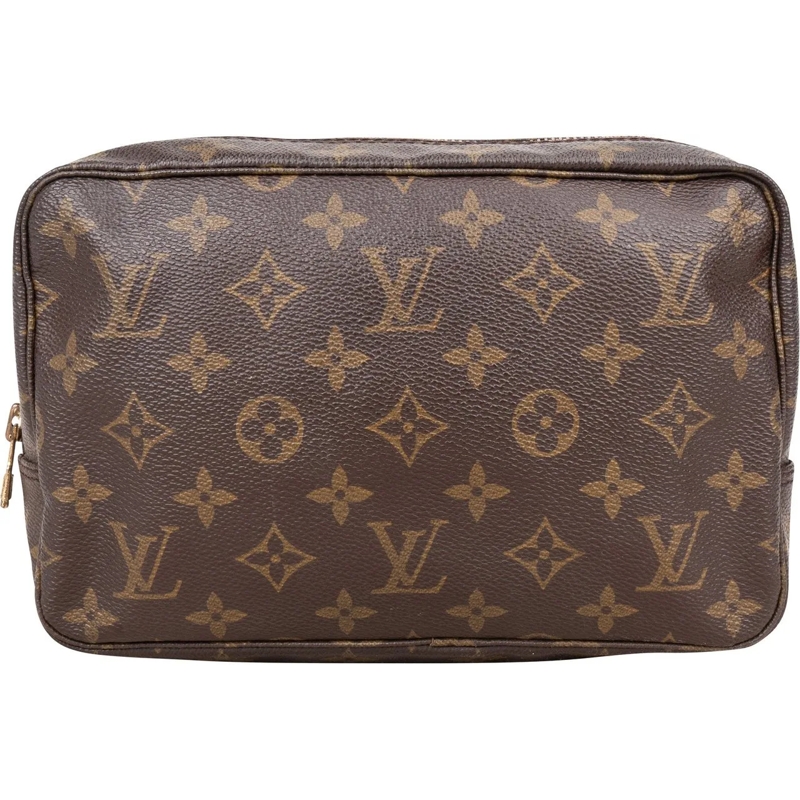 Louis Vuitton Tote Louis Vuitton Canvas Monogram Trousse Toilette 23  braun