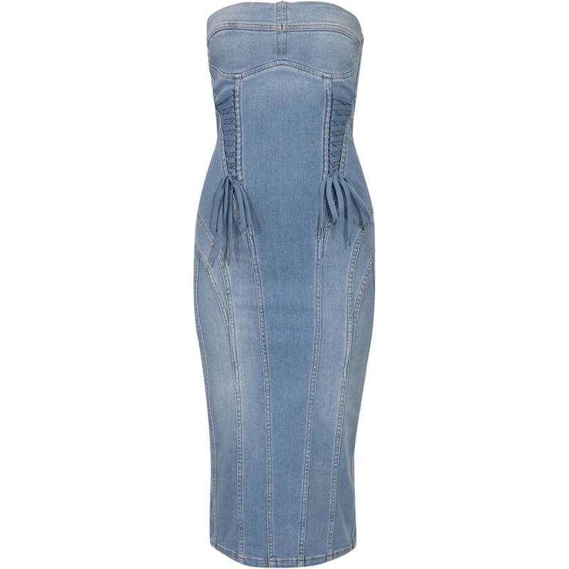 Elisabetta Franchi Midikleid Dresses Blue blau